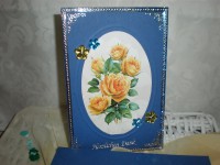 Billet "gelbe Rose III"